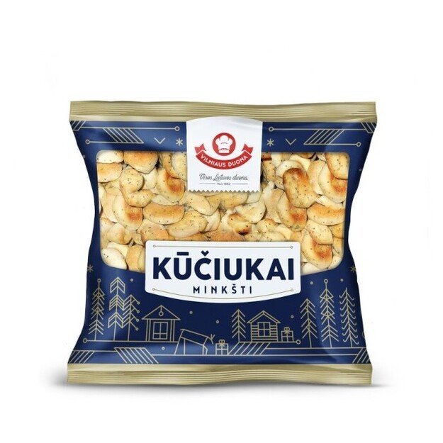 Kūčiukai VILNIAUS DUONA, minkšti, 200 g