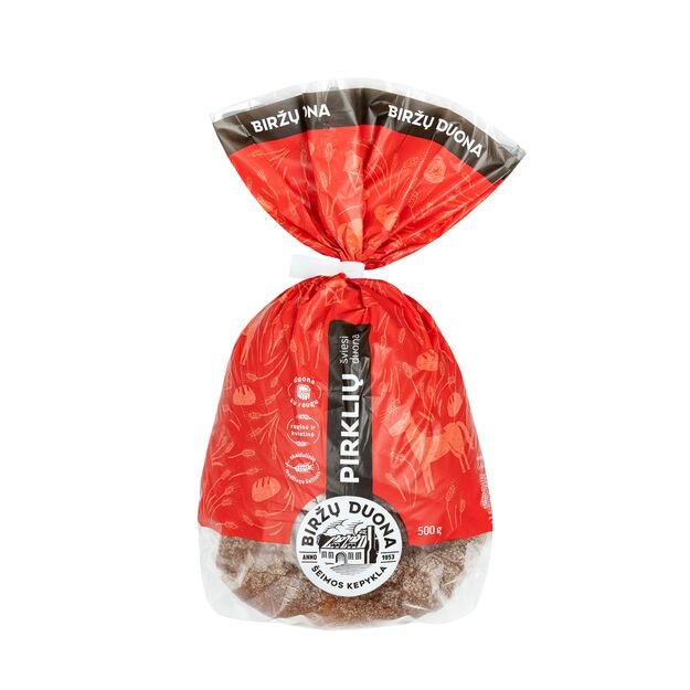 „Pirklių“ šviesi duona 500g "Biržų duona"