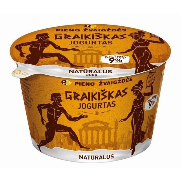  Natūralus graikiškas jogurtas GRAIKIŠKA AMFORA, 200 g