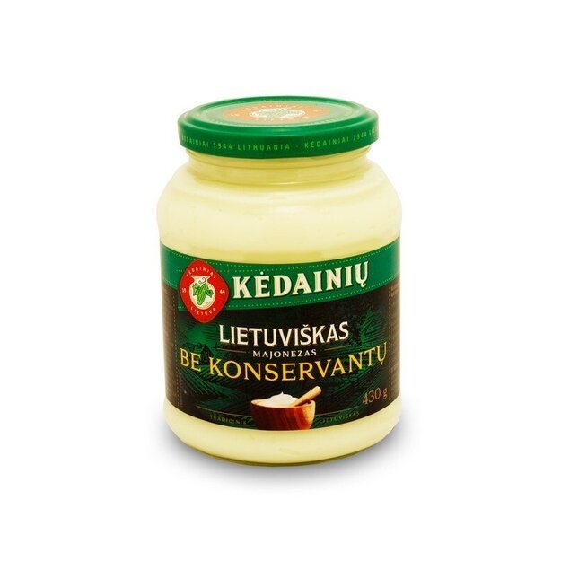 Majonezas "Lietuviškas", 61% rieb., 430g