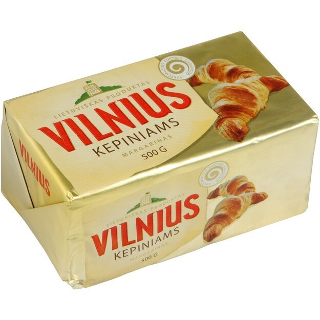 Kepinių margarinas "Vilnius", 80%, 500g
