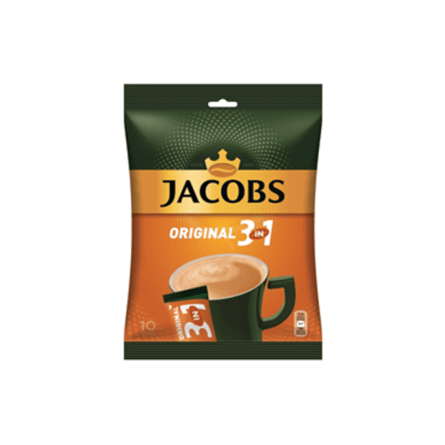 Tirpi kava "Jacobs 3 in 1" 10x15.2g