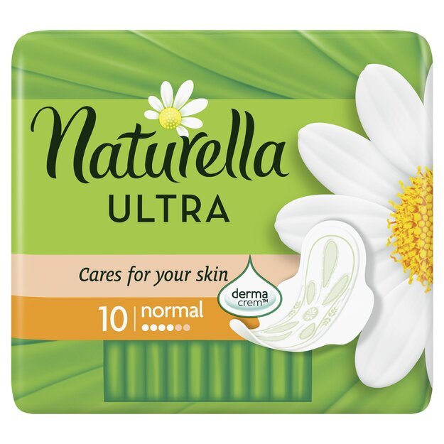 „Naturella Ultra Normal“ Higieniniai Paketai, 10 Vnt.