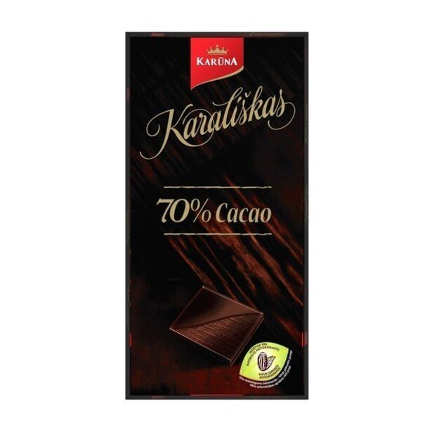 Šokoladas "Karališkas" cacao, 100g