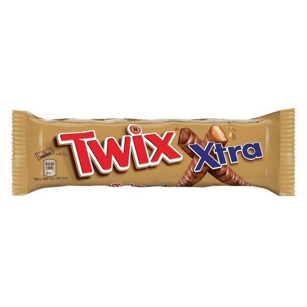 Šokoladinis batonėlis "Twix Xtra", 75g