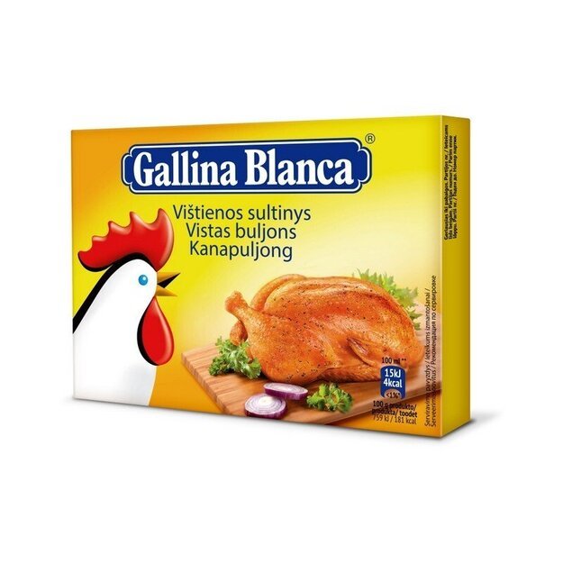 Vištienos sultinys "GALLINA BLANCA" 15x10g