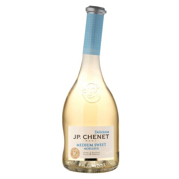 Baltasis pusiau saldus vynas "J.P.Chenet Moelleux" 0.75l