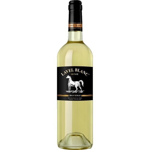 Baltasis pusiau saldus vynas "Lavel Blanc" 0.75l 10.5%