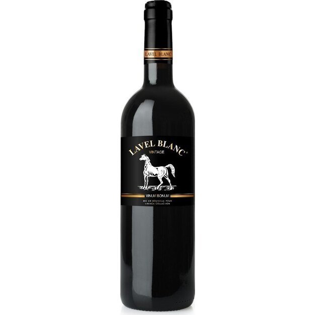 Raudonasis pusiau saldus vynas "Lavel Blanc" 0.75l 11%