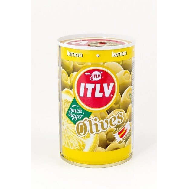 Žalios alyvuogės ITLV, įdarytos citrina, 314ml