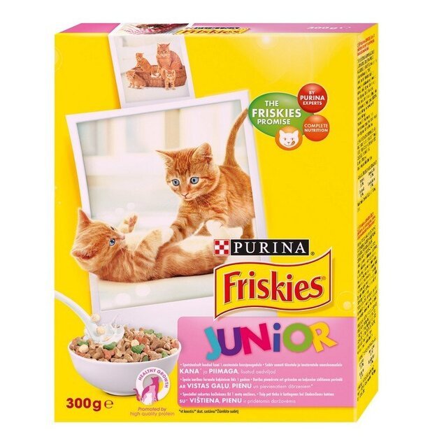  Sausas kačiukų ėdalas"Friskies" Junior 300g
